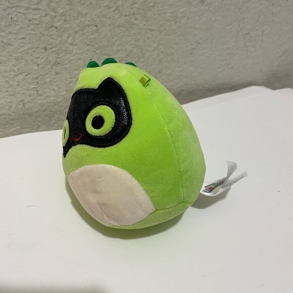 Squishmallows 4.5” Danny the Masked Dinosaur Mini Halloween Stuffed Animal Plush - Picture 2 of 7